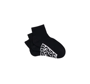 6 x Bonds Womens Cushioned Logo Quarter Crew Socks Black 8-11 - Bild 1 von 5