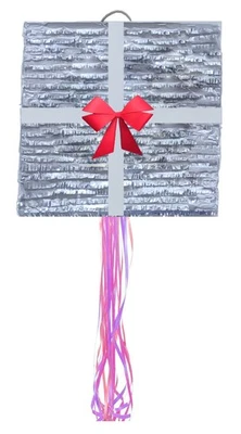 Gift Box Happy Birthday decoration supplies PINATA PULL STRING Figure game stick - Image 1 of 4