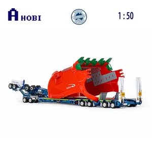 Drake 1:50 Scale Centurion 4x8 Low Loader Bucket Trailer And Bucket Model - Bild 1 von 2