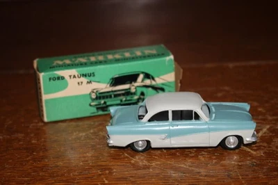 Vtg Germany Diecast MARKLIN 8028 FORD TAUNUS in Original Box - Image 1 of 4