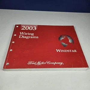 2003 Ford Windstar Workshop Service Manual Wiring Diagrams Book OEM - Picture 1 of 8