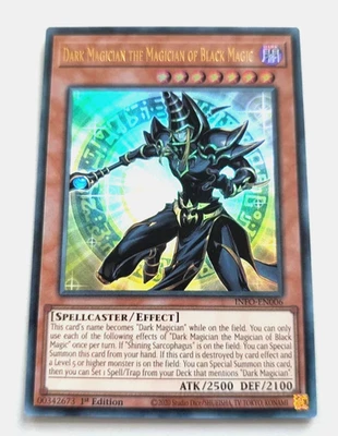 Dark Magician of Black Magic INFO-EN006 Ultra Rare Englisch NM Yu-Gi-Oh! - Bild 1 von 2