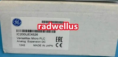 New Factory Sealed GE IC200UEX626 Fanuc Analog Expansion Unit Module IC200UEX626 - Image 1 of 3