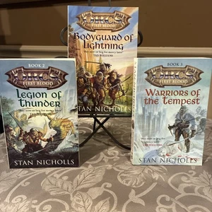 Orcs First Blood Trilogy by Stan Nicholls - Soft Cover set - Picture 1 of 13