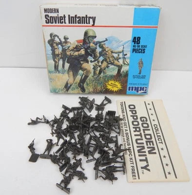 Juego completo de soldados de infantería soviéticos modernos Airfix 1/72 MPC suelto en caja HO/OO Foto 1 de 4