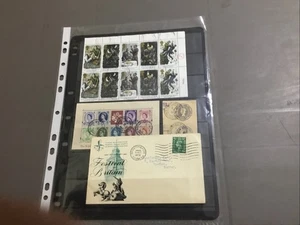 Lote de estampillas mixtas de Gran Bretaña - Imagen 1 de 1
