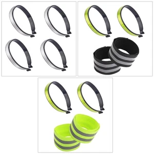 4lots Quickly Release Reflective Ankle Straps Regulable Safety Waist Ankle Band - Picture 1 of 11