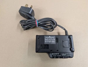 Genuine Sony AC-V25C  AC  Camcorder Power Adapter & Battery Charger - Tested - Picture 1 of 3