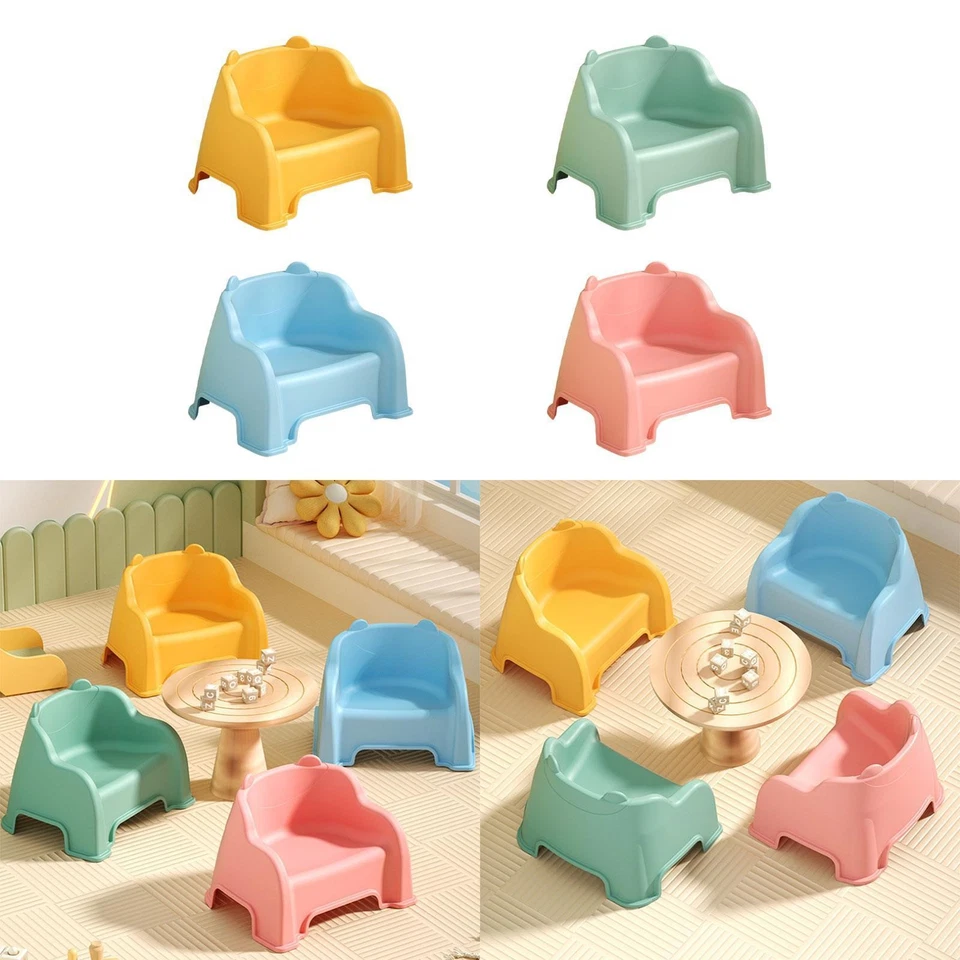 Small Stool with Backrest Stable Foot Rest Lightweight - Image 1 of 1