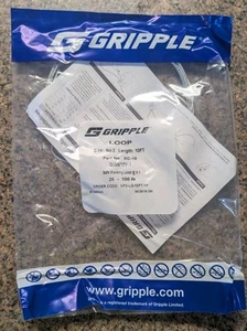10er PACK GRIPPLE NO2-10 FUSS SCHLAUFE 25-100 PFUND HF2-LG-10 FUSS-1P SCHLAUFE AUFHÄNGER KABEL - Bild 1 von 6