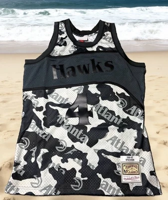CAMISETA CAMUFLAJE MITCHELL & NESS ATLANTA HAWKS L SPUD WEBB HWC SWINGMAN DS Foto 1 de 4