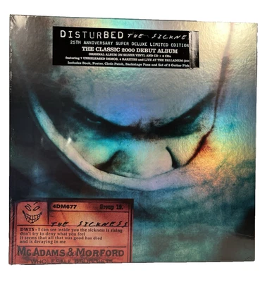 Disturbed The Sickness 25th Anniversary Super Deluxe Ltd Ed Set NEW/SEALED - Image 1 of 4