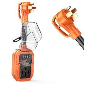 18000J RV Surge Protector 50 Amp with Smart LED Display, RV Circuit 50AMP - Afbeelding 1 van 7