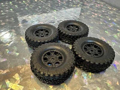 Axial SCX24 Bronco 1/18 Nitto Trail Grappler M/T Mini Tires Wheels 1/24 7MM JEEP - Image 1 of 4