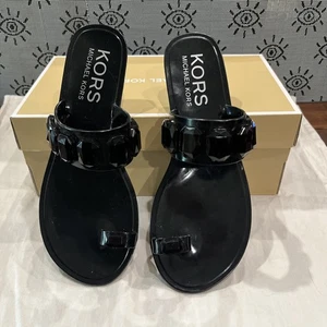 Michael Kors Jelly Studed Sandals Sz 8 - Picture 1 of 6