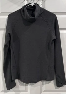 Kuhl Gray Petra Turtleneck Womens Size S Heathered Waffle Layer Outdoor Top - Picture 1 of 11