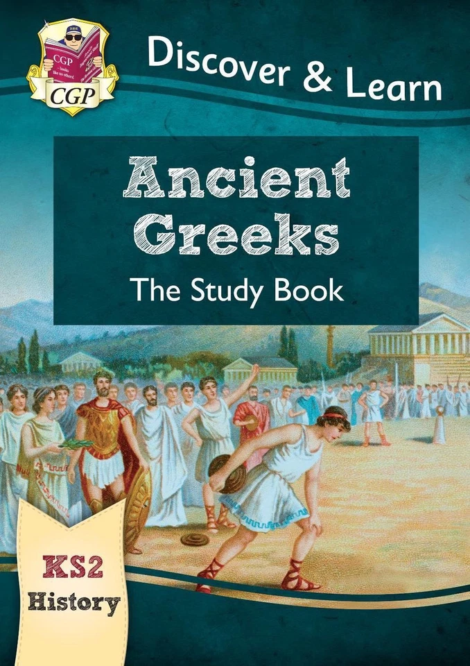 KS2 History Discover & Learn: Ancient Greeks Study Book by CGP Books Paperback B - Image 1 of 1
