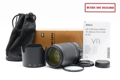 [Top NEUWERTIG] Nikon ED AF-S NI KKOR 70-300mm f/4.5-5.6G VR Tele aus JAPAN - Bild 1 von 4