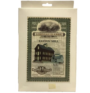 HO Scale Railway Desigh Associates American Classics Series Kit 105 Easton Mill - Bild 1 von 3