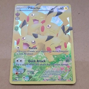 POKEMON PROMO CARD - RADIANT COLLECTION - PIKACHU RC29/RC32 (HOLO) RARE NM - Foto 1 di 2