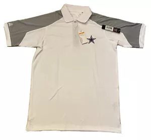 New Mens Dallas Cowboys Century Polo Shirt Size M Medium - Picture 1 of 6