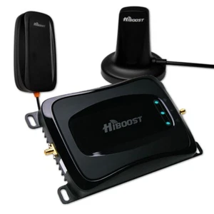 HiBoost Travel 4G 2.0 Vehicle Cell Phone Booster C27G-5S-BTW - Picture 1 of 6
