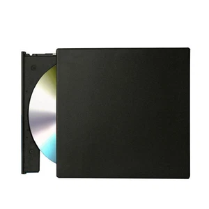 USB 2.0 Slim External DVD Rom Optical Drive CD DVD RW Player Reader Recorder t - Photo 1/16