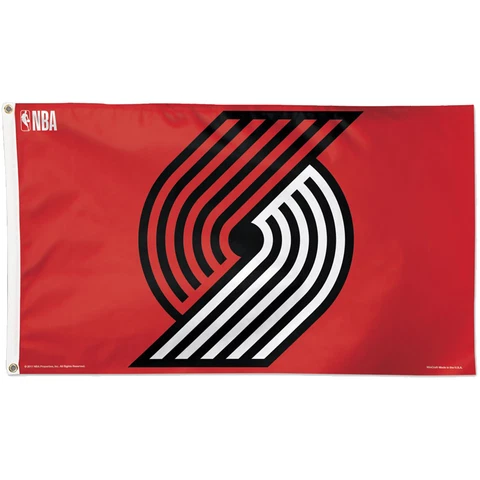 WinCraft Portland Trail Blazers One-Sided 3' x 5' Deluxe Flag Cover