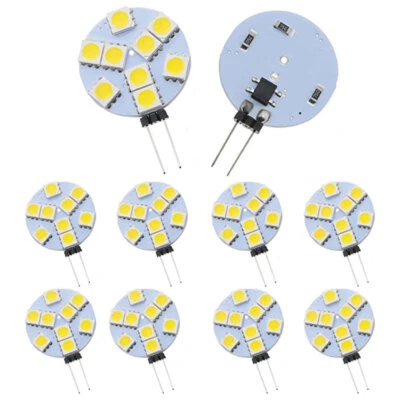 G4 Cool White  9 LED 5050 SMD Light Lamp Bulb DC 12V CS Globe - Image 1 of 3