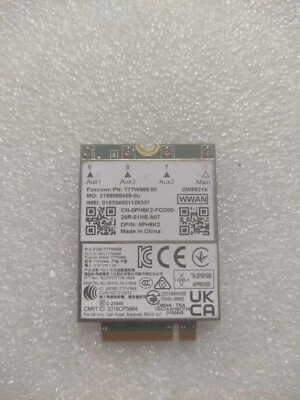 Unlock Dell Latitude 5420 5424 7424 T77W968 DW5821e Snapdragon X20 LTE PH6K2 Q11 - Image 1 of 2