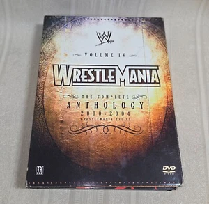 WWE - Wrestlemania Anthology: Vol. 4 (DVD, 2005, 5-Disc Set) Missing Sleeve - Imagen 1 de 6