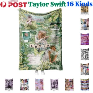 Taylor Swift Nap Flannel Blanket Throw Blanket Lunch Blanket Girl Christmas Gift - Picture 1 of 34