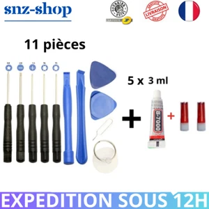 Kit Réparation Téléphone Tablette Colle Adhésif Et Tournevis de Précision - Zdjęcie 1 z 11