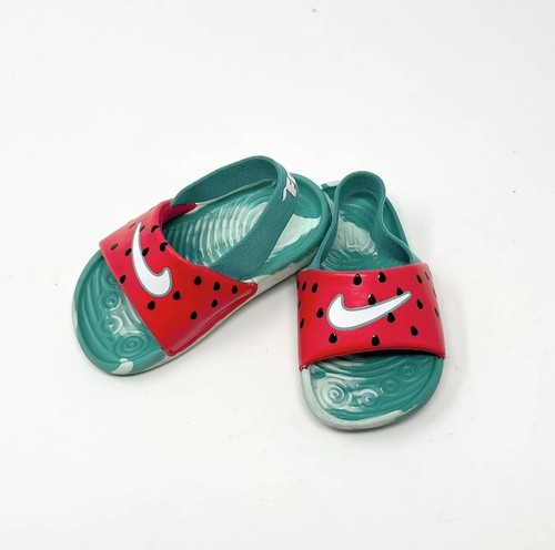 Sandali Nike Baby Anguria Rosso DV3393 600 Taglia 5T In perfette condizioni