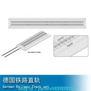 HOBBY BOSS 1/72 Scale German Railway Track Set Plastic for 82902 Model Train - Picture 1 of 1