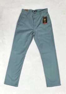 VANS SKATEBOARDING AUTHENTIC 27X30 RELAXED GREEN CHINOS NEW W/TAGS! - Picture 1 of 2