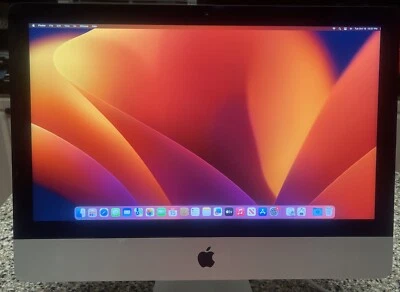 iMac 2017 21.5" 4K Retina i7 3.6GHz 8GB Ram 500GB SSD Radeon Pro 560 - Image 1 of 4