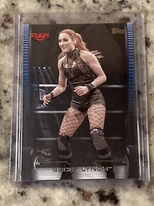 2021 Topps WWE Undisputed Becky Lynch Blue Parallel Base Card 5/25 - Bild 1 von 2