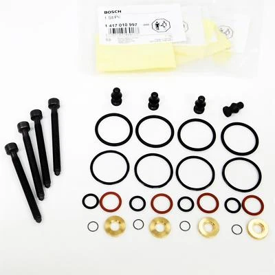 4x Bosch pump nozzle gasket set including expansion screws repset for VW Audi 1417010997 - Image 1 of 4