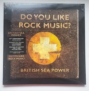 British Sea Power-Do You Like Rock Music? (Ltd Orange Vinyl LP + Pic Disc) New - Picture 1 of 3