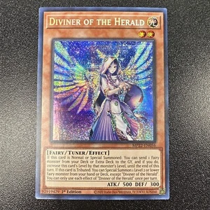 Yugioh Diviner Of The Herald Secret Rare 1st Edition NM MP22 JY - Picture 1 of 2