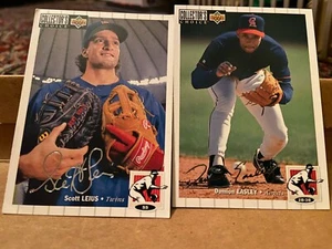 4 1993-1994 Collector's Choice Silver signature, signed baseball cards.  - Picture 1 of 3