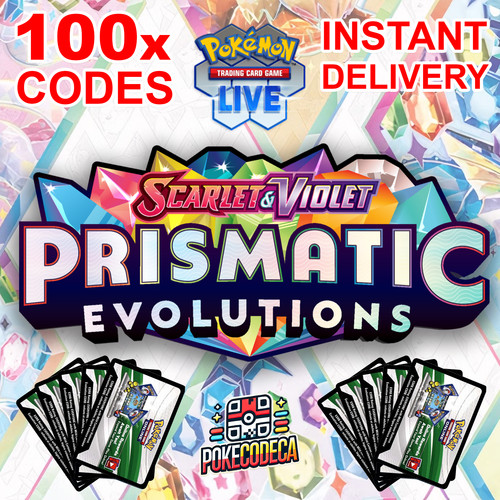 100x Pokémon TCG LIVE Codes - 'Journey Together' Booster Pack Codes - FAST Delivery
