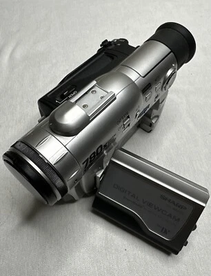 Sharp VL-WD255 VL-WD255U MiniDV Mini DV Camcorder -UNTESTED! - Image 1 of 4