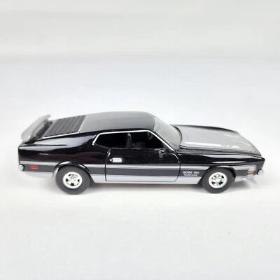 Johnny Lightning 1971 Ford Mustang Boss 351 Black Magmas Series 1:43 Scale loose - Image 1 of 4