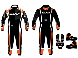 Go Kart Racing Suit CIK FIA level 2 approved kart Suit, Shoes, Gloves with gifts - Imagen 1 de 4