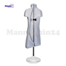 One Mannequin Torso Child w/ Stand & Hanger - White Kids' Dress Form