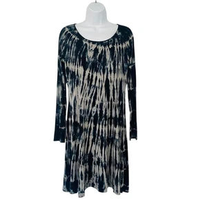Hands To Hearts Batik Kleid Small Medium Boho Grunge Relaxed Fit Künstlerisch Bali - Bild 1 von 11