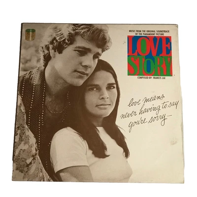 Love Story Original Soundtrack - 1970 Vinyl Lp Record - Image 1 of 4