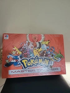 Pokemon Master Trainer Board Game 2005 Milton Bradley Hasbro 75% Complete 👁Pics - Picture 1 of 10